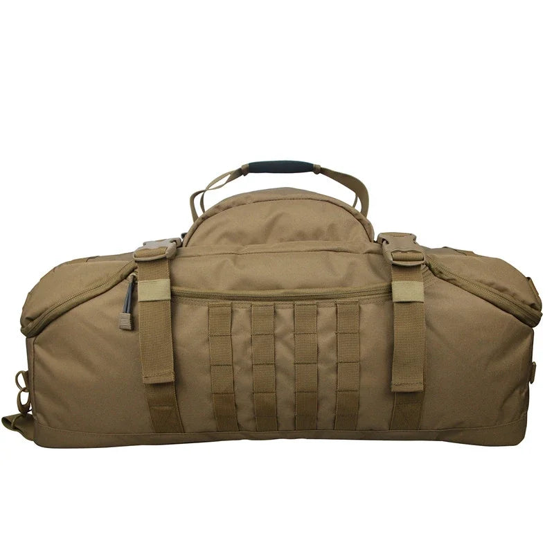 LQARMY 25L 45L 80L Sport Travel Bag Molle Tactical Backpack Gym Fitness Bag Large Duffle Bags for Camping Hunting Fishing