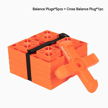 Heavy Duty RV Leveling Blocks. 1, 5, or 6 Piece