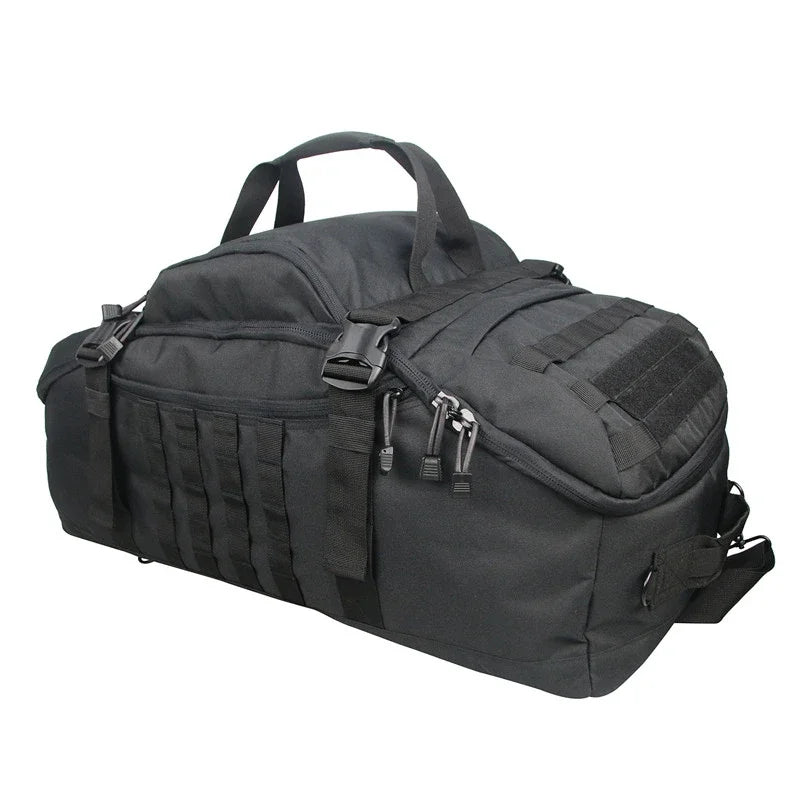 LQARMY 25L 45L 80L Sport Travel Bag Molle Tactical Backpack Gym Fitness Bag Large Duffle Bags for Camping Hunting Fishing