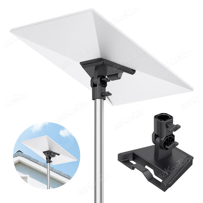 Pole Mount Adapter for Starlink Gen 3. 360 Degree Rotatable Tool-Free Install