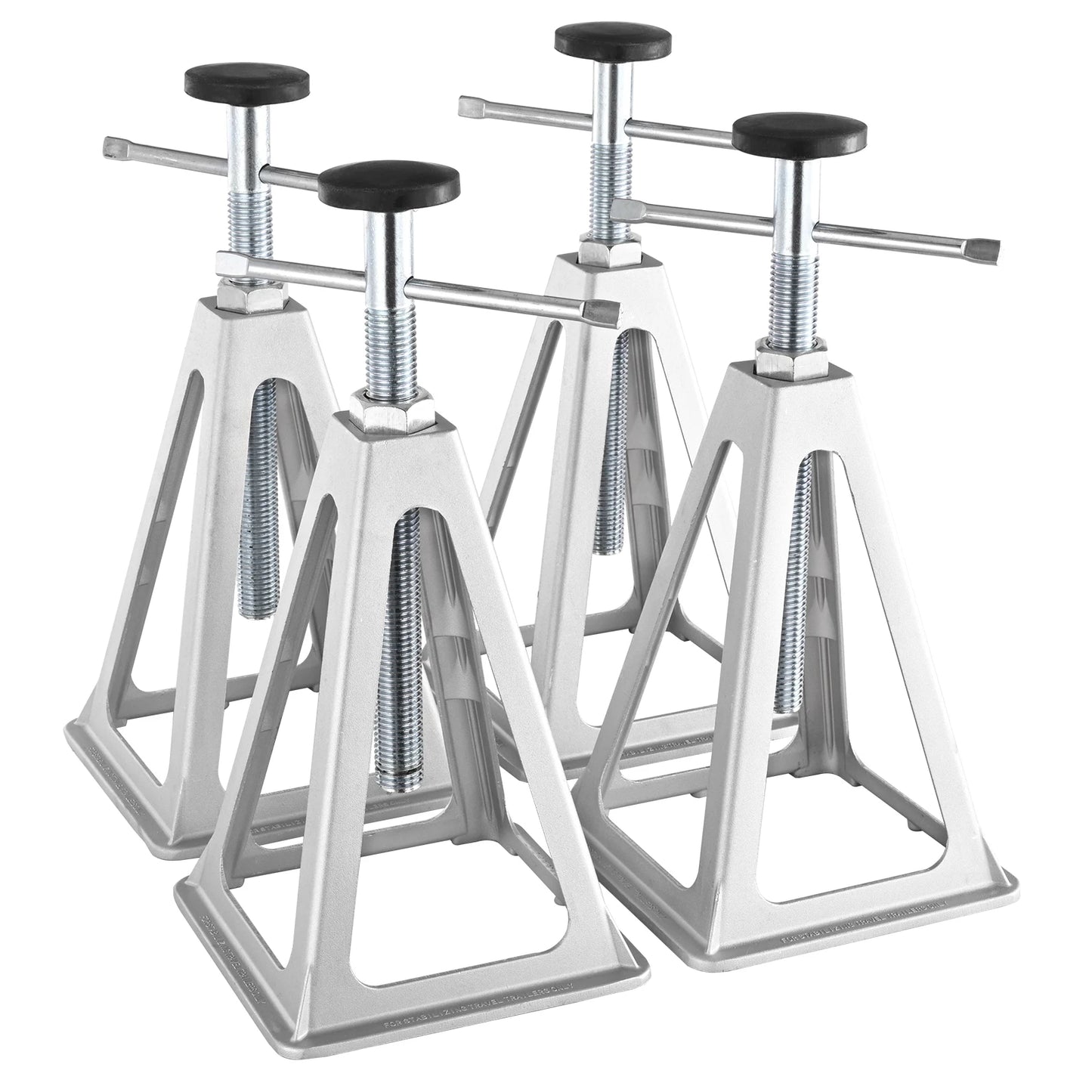 SucceBuy RV Stack Jacks 4 Pack – Adjustable Aluminum Stabilizer Jacks 6,000 LB