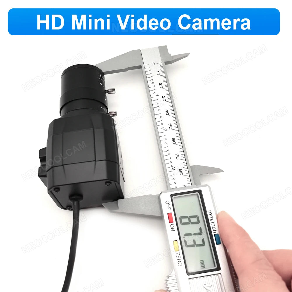 HD 2K Webcam 30fps High Speed UVC OTG 4MP USB Camera With 2.8-12mm Varifocal CS Lens Plug And Play For Youtube Live Broadcast