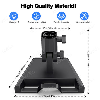 Pole Mount Adapter for Starlink Gen 3. 360 Degree Rotatable Tool-Free Install