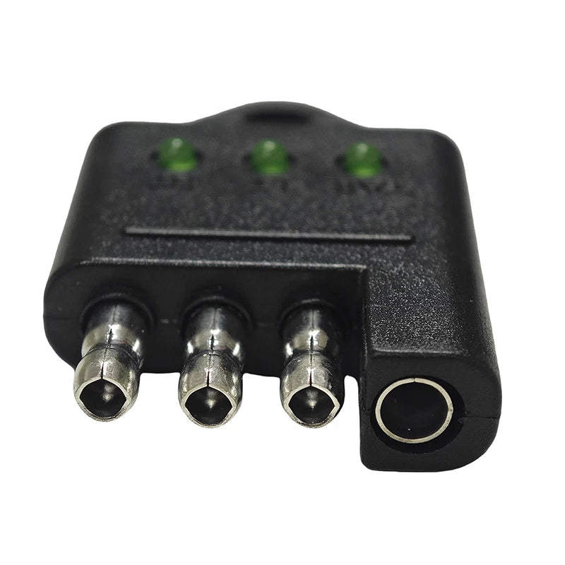 1PC Car Accessories 4 Pin Trailer Light Wire Circuit Tester 4 Way Trailer Tester Connector Trailer Wiring Tester
