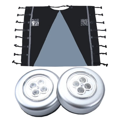RV Front Towing Cover Protector with Reflective Strip, 220x175cm
