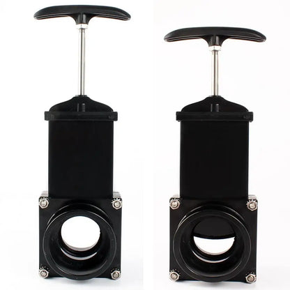 50mm RV Waste Valve with Stainless Steel Handle