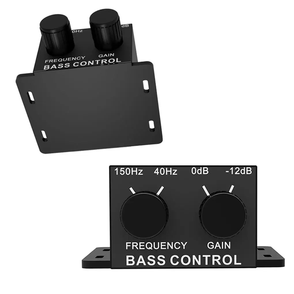 Auto Power Amplifier Practical RCA Output Interface Adjustable Bass Subwoofer Universal Crossover Controller