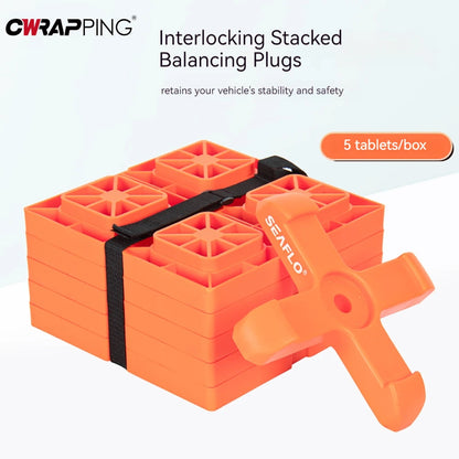 Heavy Duty RV Leveling Blocks. 1, 5, or 6 Piece