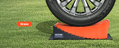 SucceBuy RV Camper Levelers 2-Pack – Wheel Chock Kit with Anti-Slip Mat & Bag